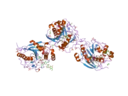 2agd: Crystal Structure of Human M340H-Beta-1,4-Galactosyltransferase-I(M340H-B4Gal-T1) in Complex with GlcNAc-beta1,4-Man-alpha1,3-Man-beta-OR