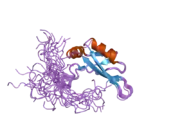 2dh8: Solution structure of the N-terminal RNA binding domain in DAZ-associated protein 1