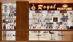 Royal Perfume Store in mall