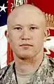 PFC Andrew H. Nelson of Alpha, 9th Engineer Battalion KIA OIF 06–08, when his vehicle was struck by an IED on 25 December 2006