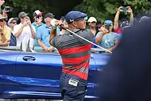 DeChambeau at the PGA BMW Championship in 2021.