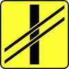 T-7 "plate indicating arrangement of rail track and road on the level crossing"