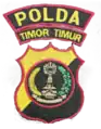 Police patch during Indonesian occupation