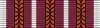 Army Medal with 3 bars