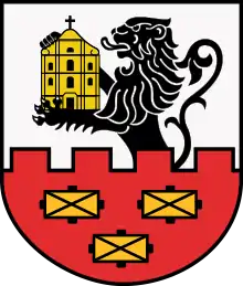 Coat of arms of Gmina Zaręby Kościelne