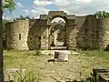 Entrance to the Round (Golden) Church of Veliki Preslav