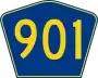 Highway 901 marker