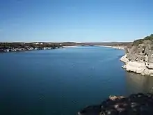 image of Thurman cove on Lake Travis