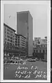 View of Pacific Building shortly before completion, from Marion Street and Third Avenue, April 17, 1970.