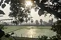 Paddy fields on SE of lake,Jan '21