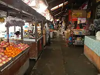 Inside the Padre Garcia market