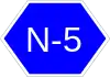 National Highway 5 shield}}