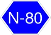 National Highway 80 shield}}