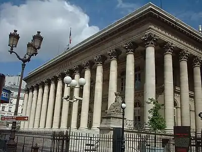 The Bourse de Paris, or stock market (1808-1826)