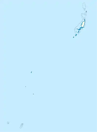 Ngetkib is located in Palau