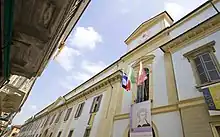 Palazzo Centrale which hosts the University History Museum