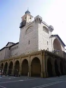 portico, San Nicholas church