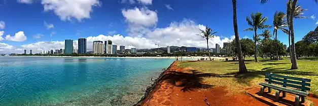 Panorama from Magic Island