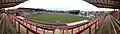 Panoramic view of St James Park, Exeter from the Big Bank.