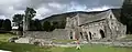 Panorama of Valle Crucis Abbey