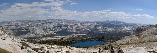 Panorama of May Lake