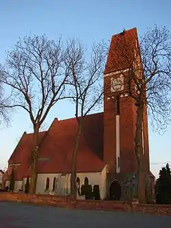 Parish church of St Nicholas, built before 1300.