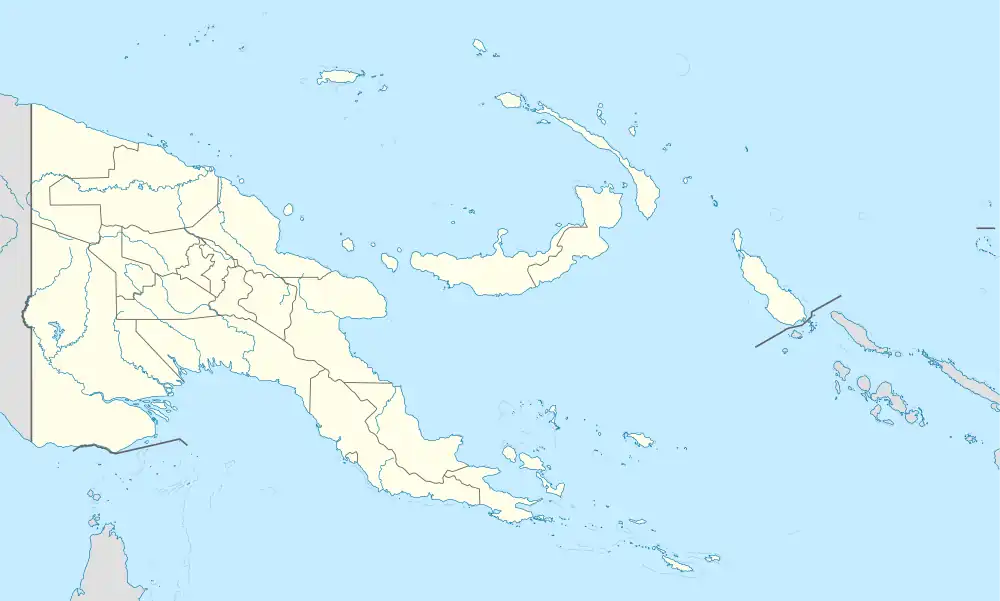 Sattelberg is located in Papua New Guinea