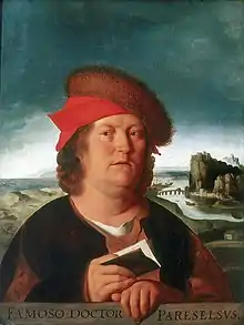 Lost portrait wrongly considered as that of Paracelsus, by Quentin Matsys (5)