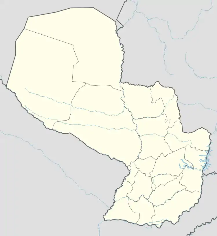 Paso Yobai is located in Paraguay