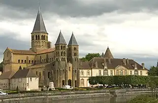 The Basilica of the Sacred Heart in Paray-le-Monial, France