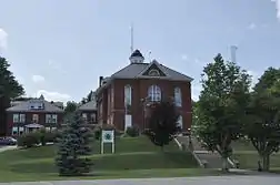 Oxford County Courthouse, South Paris, 1895.