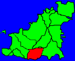 Location of Forest in Guernsey