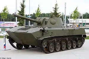 2S9 Nona-S 120 mm Soviet self-propelled mortar, 2016.