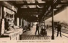 Parkeston Station (now Harwich International) in Victorian times