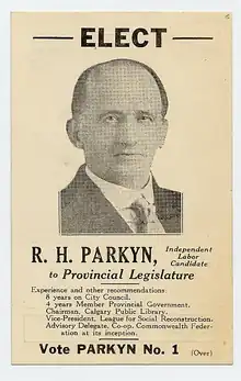 Advertisement for Parkyn