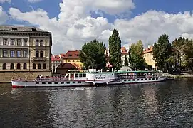 Vltava at Kampa Island