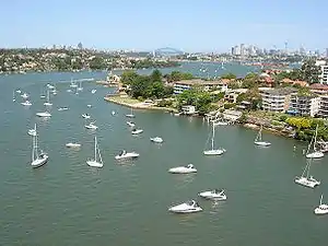 Parramatta River from Gladesville Bridge