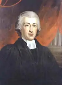 Painting of James Woodforde, author of the Diary of a Country Parson