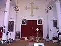 Inside view of Parumala church