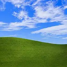 The single cover for "Passion". Which Shows Bliss Wallpaper from Windows XP.