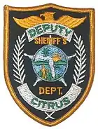 Patch of the Citrus County Sheriff's Office