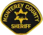 Patch of the Monterey County Sheriff's Office