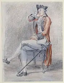 Col. David Watson by Paul Sandby (c. 1750)