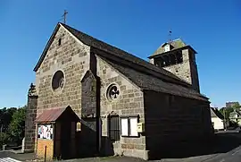 The church in Paulhenc