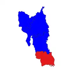 Location in Thaton district