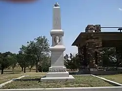 Pawnee Rock Monument near Pawnee Rock (2013)