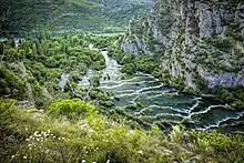 Image 34Krka National Park, cascade waterfalls of river Krka called "Necklaces" (from Croatia)