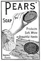 1886 ad for Pears soap