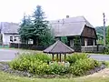 Timbered house