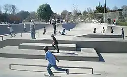 Pedlow Skate Park in the Encino neighborhood of Los Angeles